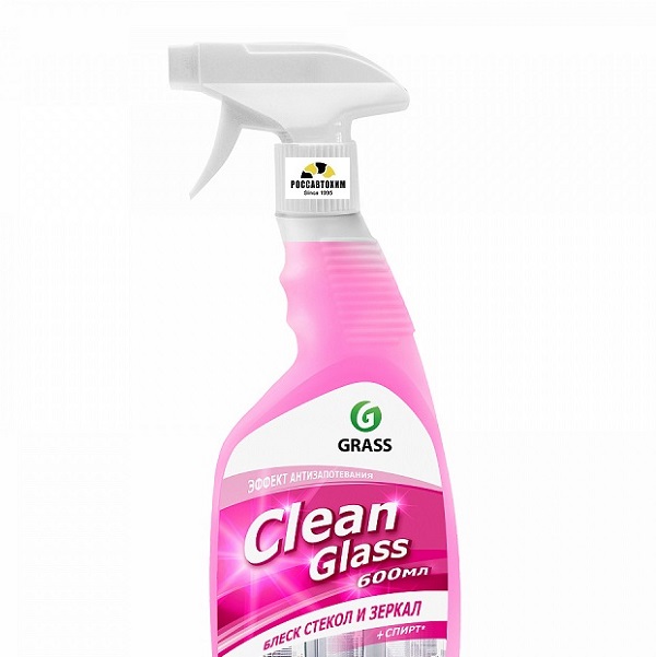 Очиститель стекол "Clean Glass GRASS " 600мл Лесные ягоды / 125241 /