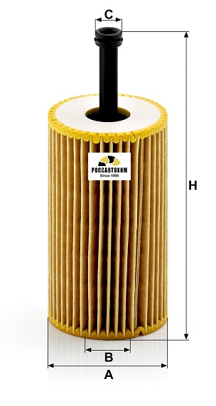Фильтр масляный MANN HU612x