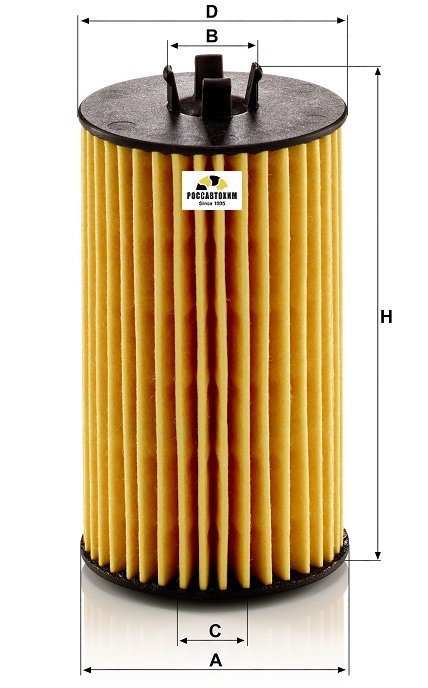 Фильтр масляный MANN HU6018z