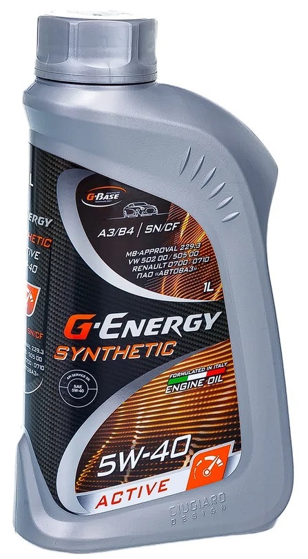 Масло моторное G-Energy Synthetic Active 5W40 1л