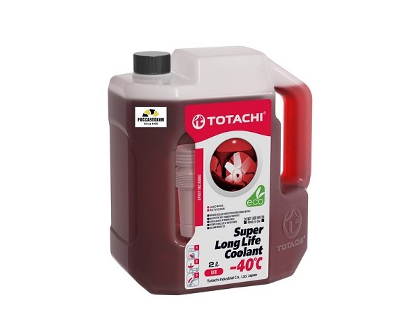 Антифриз TOTACHI SUPER LONG LIFE COOLANT Red -40C 2л