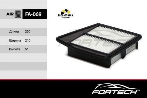 Фильтр воздушный FORTECH FA-069 17220R60U00 (LCH0049A)
