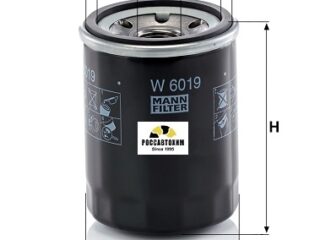 Фильтр масляный MANN W6019