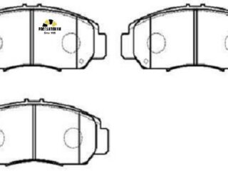 Колодки тормозные дисковые HSB HP5085
