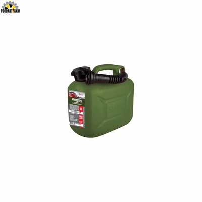 Канистра 3ton PROFI 5л ОЛИВКОВАЯ для топлива с крышкой и лейкой