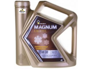 Масло моторное Роснефть Magnum Coldtec 5W-30 SN/CF 4л синт.