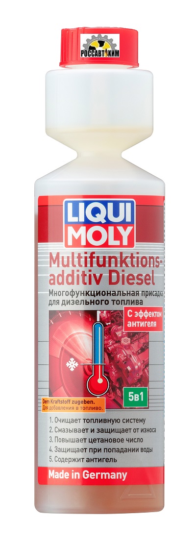 Присадка для топлива LIQUI MOLY Multifunktionsadditiv Diesel 0.25л 39024
