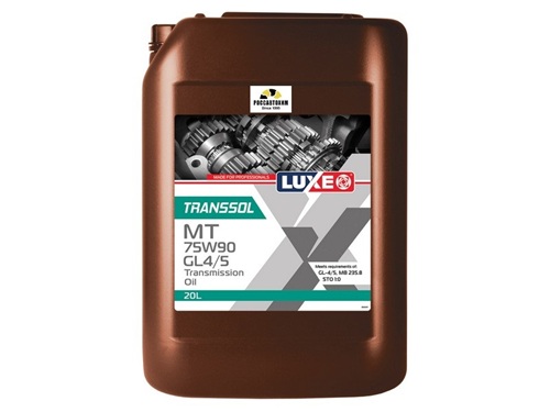 Масло трансмиссионное TRANSSOL MT 75W90 GL4/5 20л LUXE