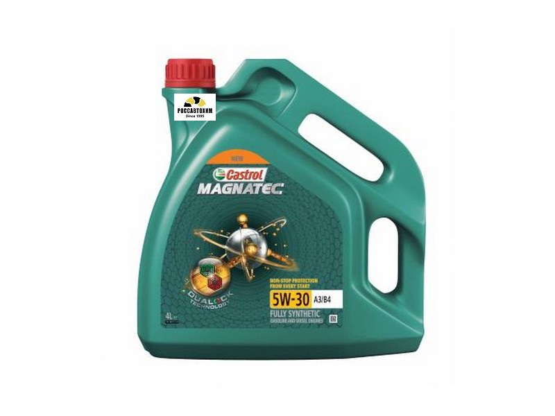Масло моторное Castrol Magnatec 5W30 A3/B3, A3/B4 SL/CF (4 л) синт. 15C927