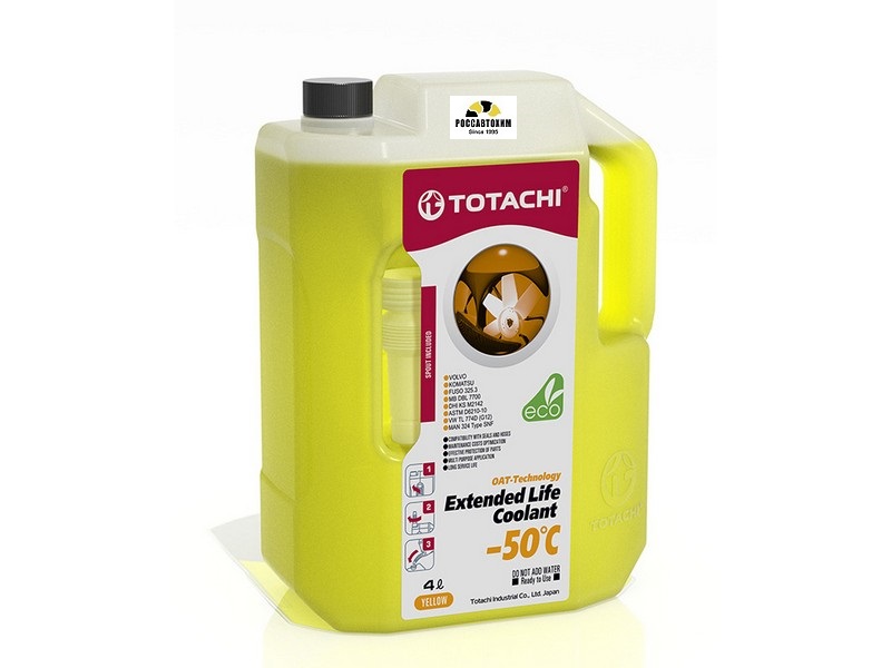 Антифриз TOTACHI EXTENDED LIFE COOLANT -40 C 4л
