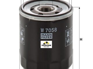 Фильтр масляный MANN W7058