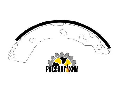 HS0016 Колодки тормозные барабанные