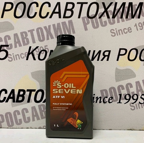 Масло трансмиссионное S-OIL 7 ATF VI п/с 1л E107983
