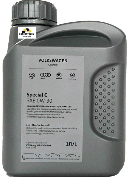 Масло моторное Volkswagen Special C 0W30 1л