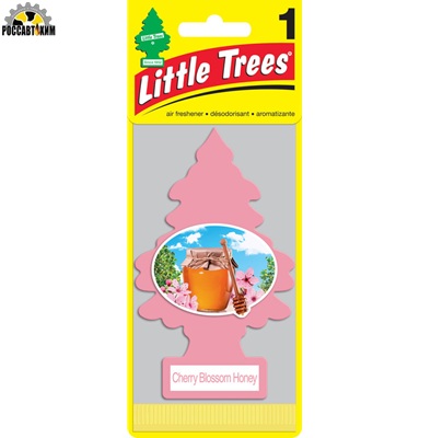 355/11 Ароматизатор-подвеска бумажный 'Ёлочка' Car Freshener Медовая вишня