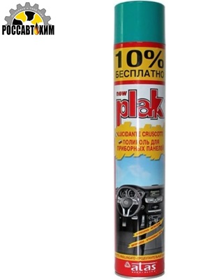 Автополироль для пластика PLAK 750мл "ATAS" океан 5183