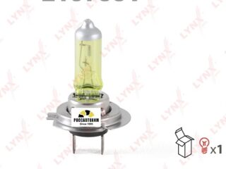 L10755Y Лампа H7 12V 55W PX26d YELLOW LYNXauto