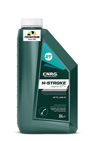 Масло моторное C.N.R.G. N-STROKE AGRO 2T+ п/с, 1л.