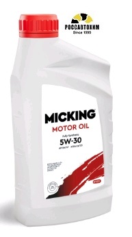Масло моторное Micking Motor Oil EVO1 5W30 синт. API SN/CF ACEA C2/C3 бенз/диз двиг. 1л арт M3122