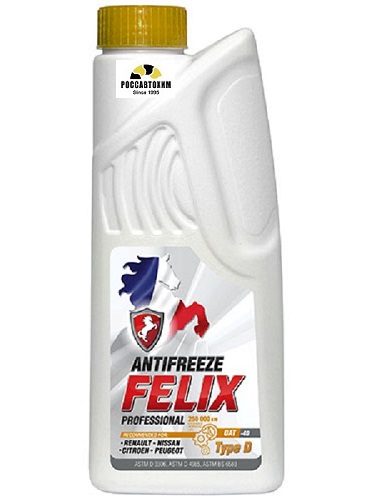 Антифриз FELIX PROFESSIONAL TYPE D 1кг