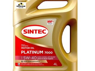 SINTEC 5W40 Platinum 7000 A3/B4 4л