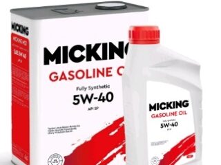 Масло моторное Micking Gasoline Oil MG1 5W40 синт. API SP бензин 4л арт АM2134 Акция 4+1