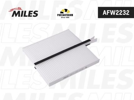Фильтр салонный MILES AFW2232 (2 штуки)