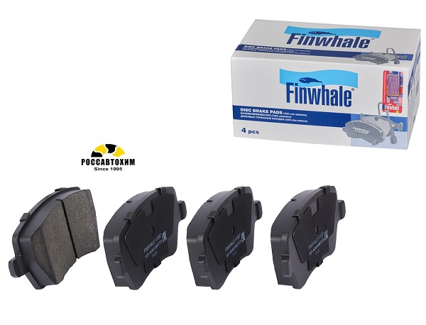 Колодки тормозные передние FINWHALE V1067