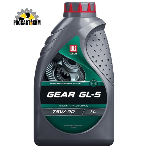 Масло трансмиссионное Лукойл GEAR GL-5 sae 75w-90 (канистра 1л )