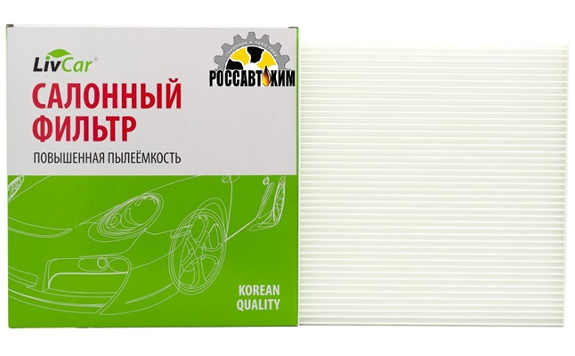Фильтр салона LIVCAR CABIN AIR FILTER LCF000/27008