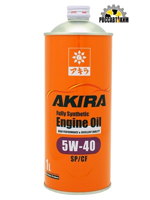 Масло моторное синтетическое AKIRA ENGINE OIL FS 5W40 SP/CF 1л