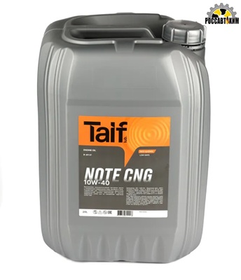 Масло моторное TAIF NOTE CNG 10W-40 20л