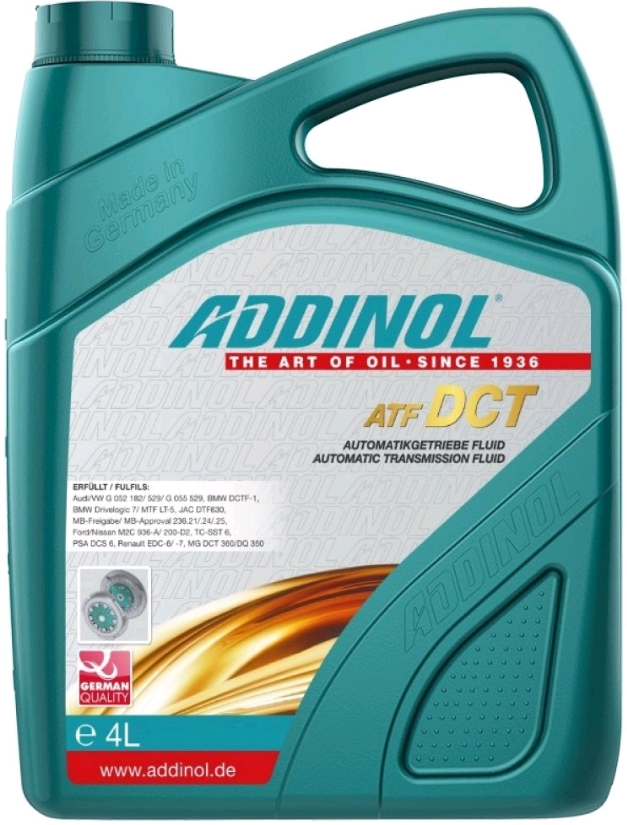 Масло трансмиссионное ADDINOL ATF DCT синт. 4л