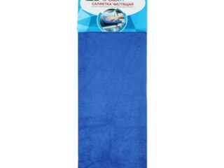 Тряпка для мытья авто, Grand Caratt, микрофибра, 350 г/м², 40×40 см. синий 5391079